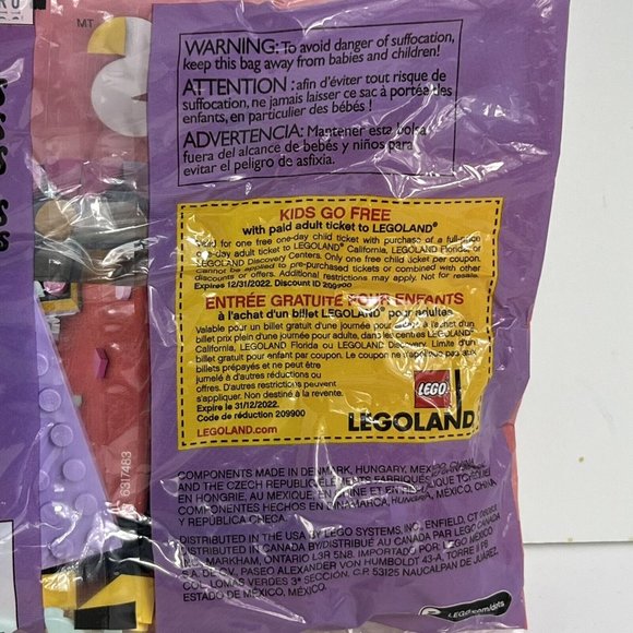 Lego Dots Mini Frame #30556 Customizable85 Pieces Create Your Own Design New - Picture 7 of 12